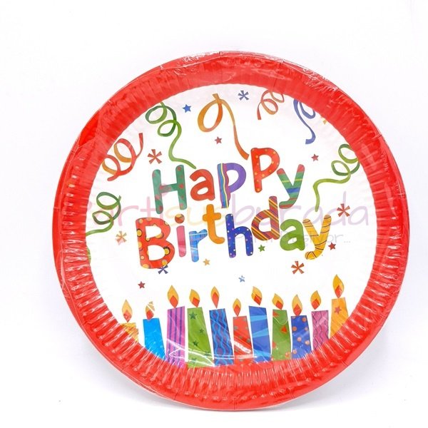 Happy Birthday Tabak 8 Adet