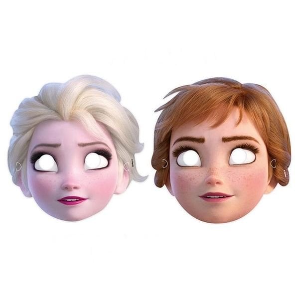 Karton Frozen Maske 6 Adet