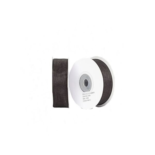 Siyah Organze Kurdela 2 cm x 22 mt