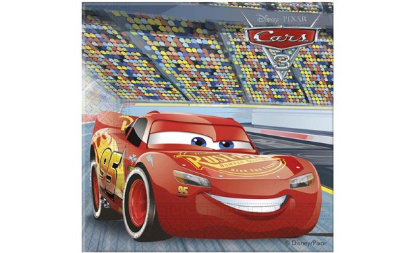 Cars Peçete 16 Adet