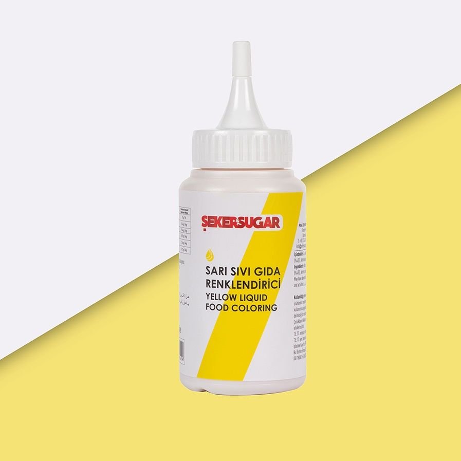 Sarı Sıvı Gıda Boyası 20 ml