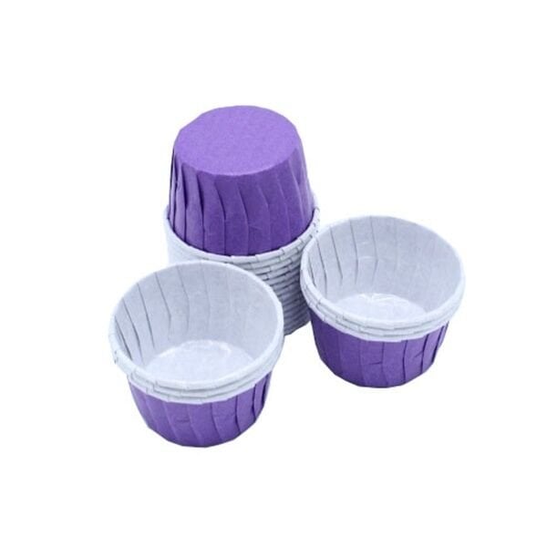 Mor Cupcake Kek Kalıbı 25 Adet