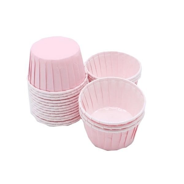 Pembe Cupcake Kek Kalıbı 25 Adet
