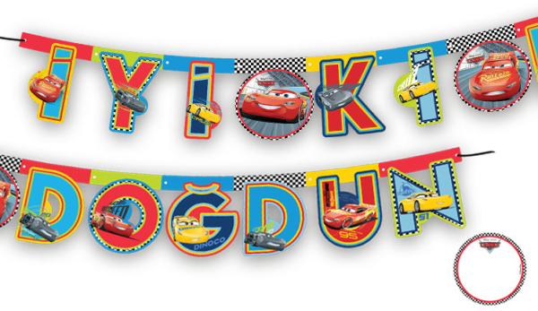 Cars İyiki Doğdun Yazı