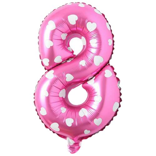 Folyo Pembe 8 Yaş Balon 40 cm