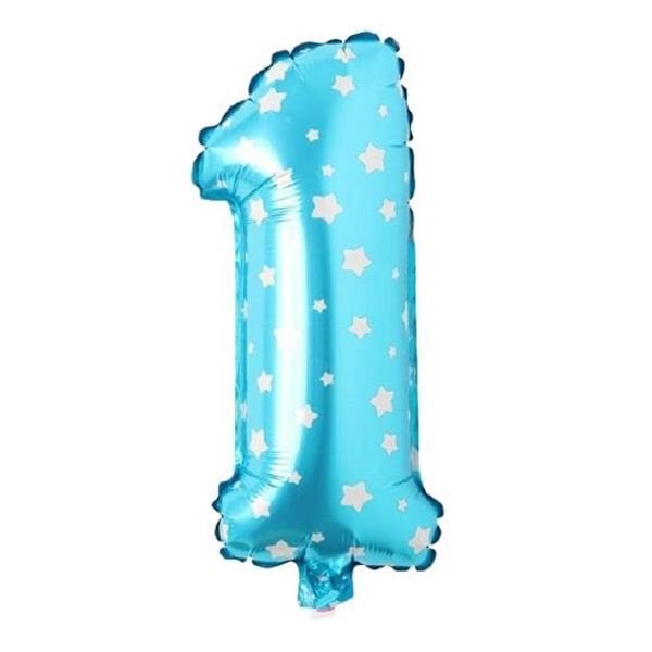 Folyo Mavi 1 Yaş Balon 40 cm