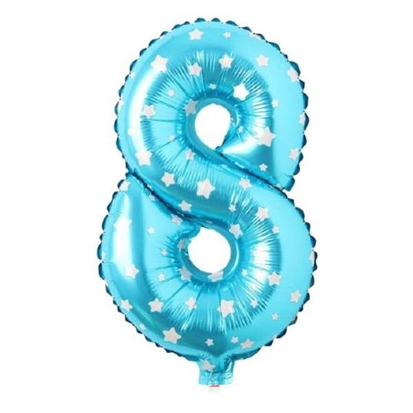 Folyo Mavi 8 Yaş Balon 40 cm