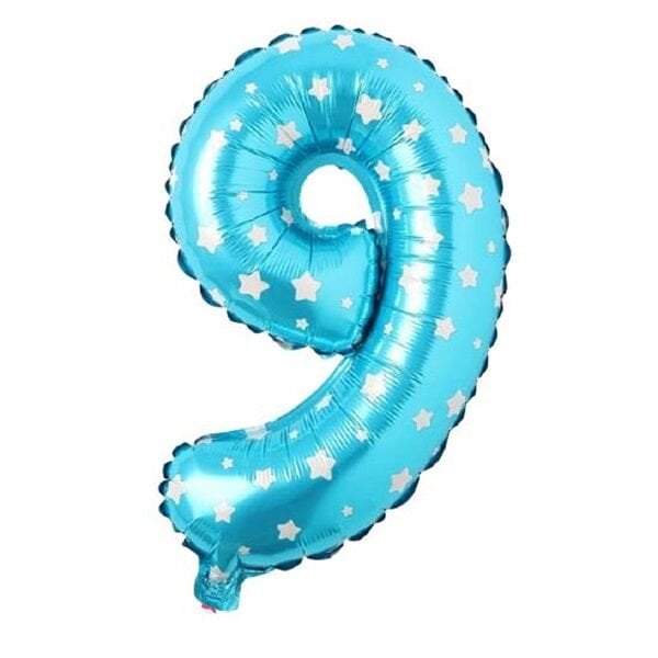 Folyo Mavi 9 Yaş Balon 40 cm