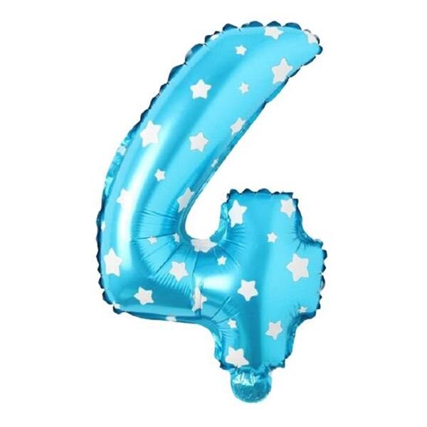 Folyo Mavi 4 Yaş Balon 40 cm