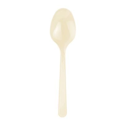 Plastik Krem Kaşık 8 li