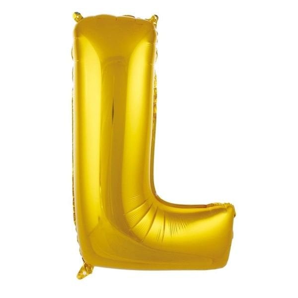 Folyo Gold L Harf Balon 100 cm
