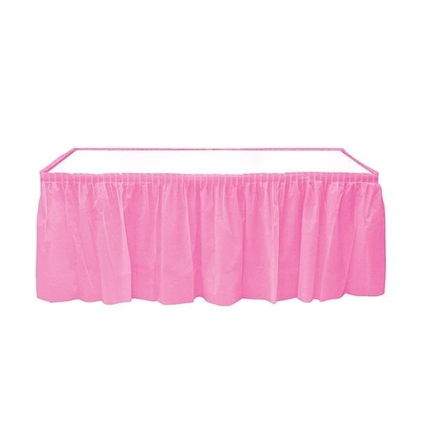 Plastik Pembe Masa Eteği
