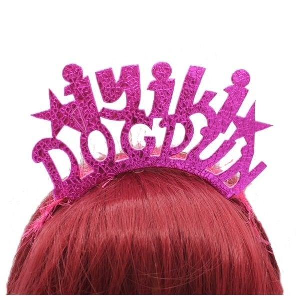 Pembe İyiki Doğdun Taç