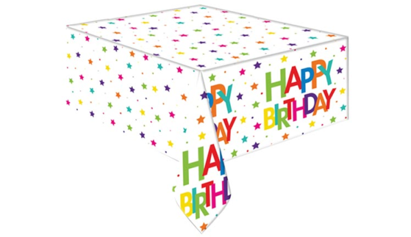 Happy Birthday Masa Örtüsü