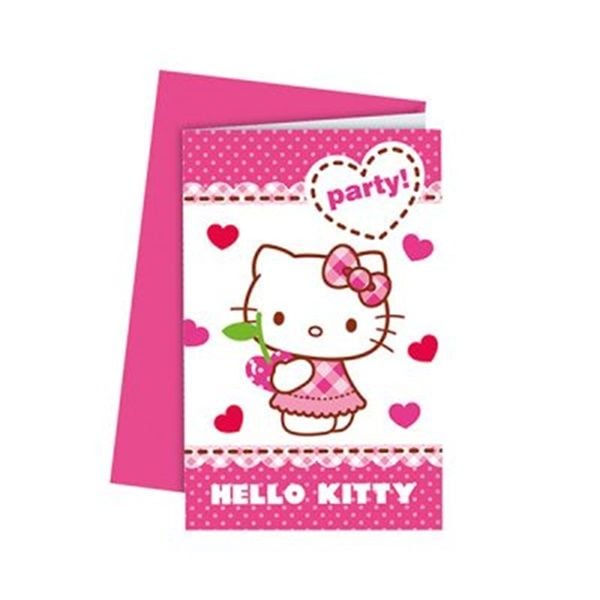 Hello Kity Çanta 6 Adet