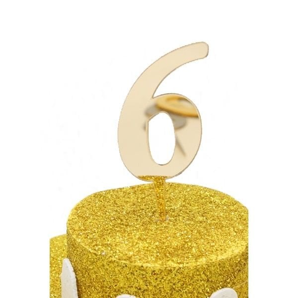 Pasta Üstü Gold 6 Yaş Pileksi