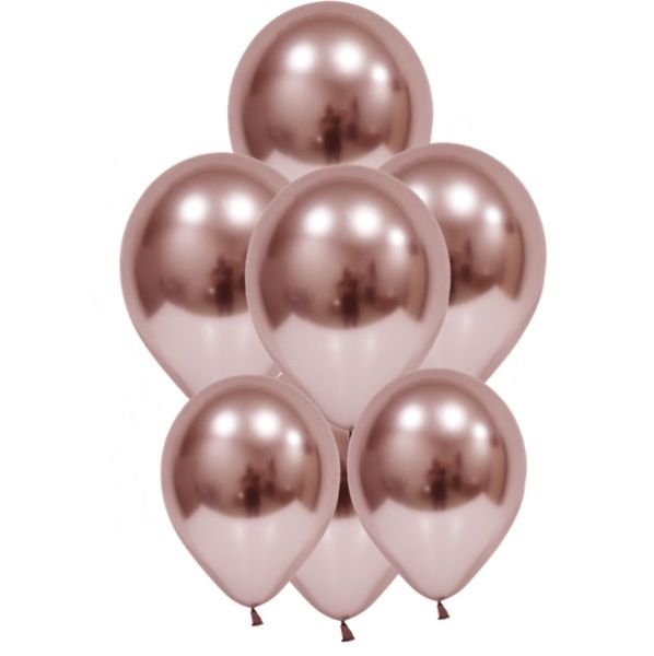 Krom Rose Gold Balon 5 Adet