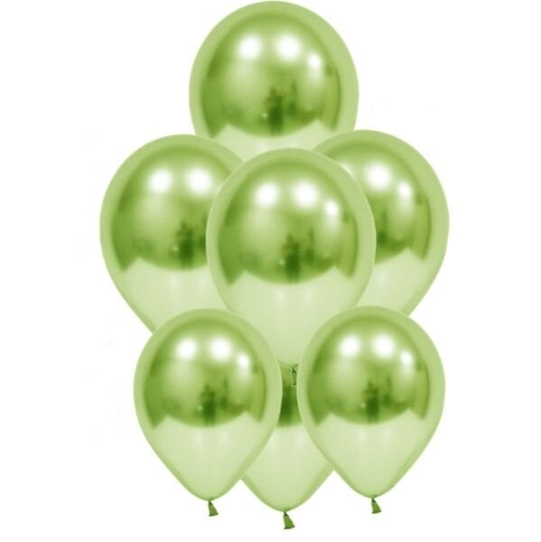Krom Açık Yeşil Balon 5 Adet