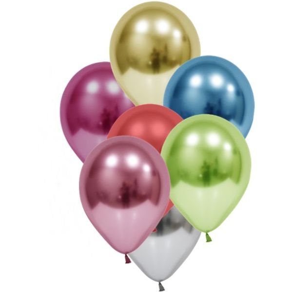 Krom Renkli Balon 5 Adet