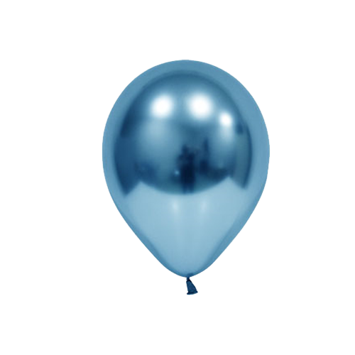 Krom Mavi Balon 5 Adet