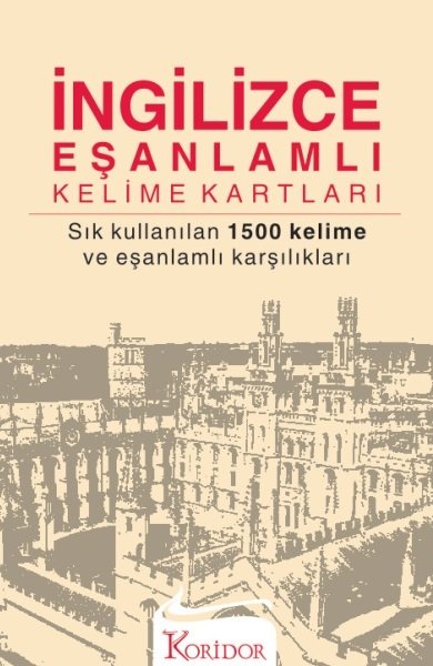 İngilizce Eş Anlamlı Kelime Kartları