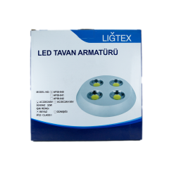 Liğtex 32W 220-240V 6500K Yuvarlak Sıva Üstü Armatür