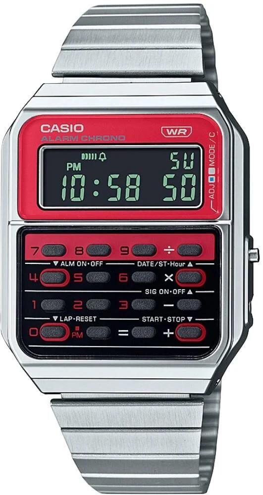 Casio Digital Hesap Makineli Kol Saati CA-500WE-4BDF