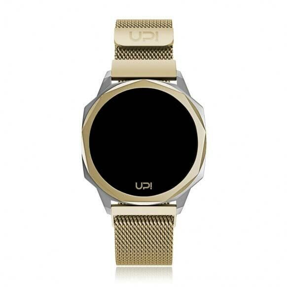 Up Watch İcon Silver Gold Loop Band Kol Saati