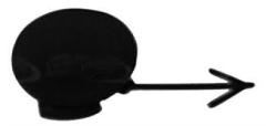 Opel Corsa D Arka Tampon Çeki Demir Kapağı, 13183127,222880
