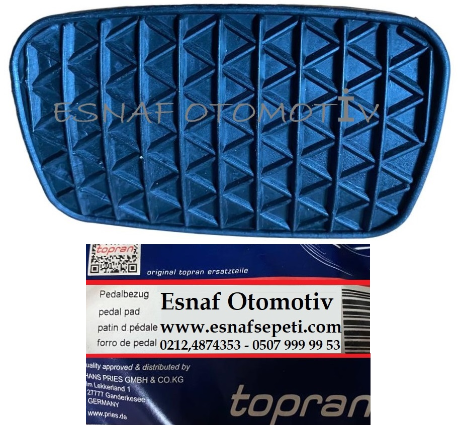 Opel Zafira Fren Pedal Lastiği,Otomatik Vites