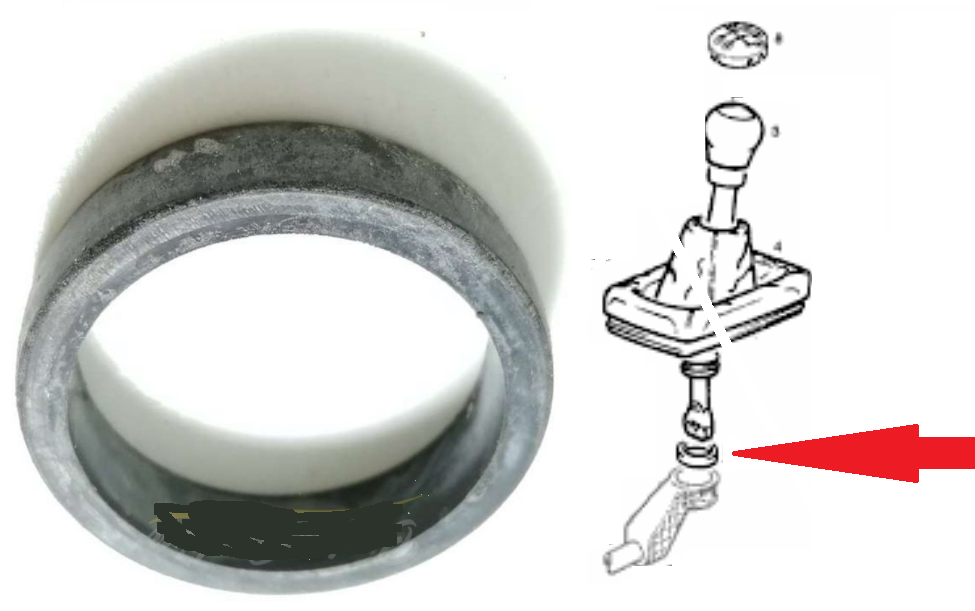 Opel  Astra F Vites Kolu Alt Lastiği,738789, 90250175