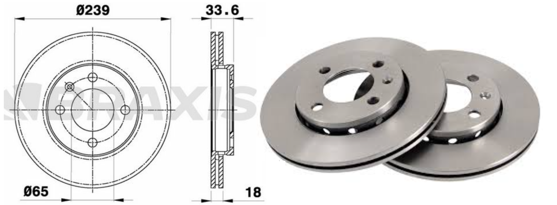 Volkswagen Golf 2-Golf 3 Ön Fren Disk Ayna Takımı,321615301C