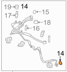 OPEL KLİMA ORLİNGİ,24436644