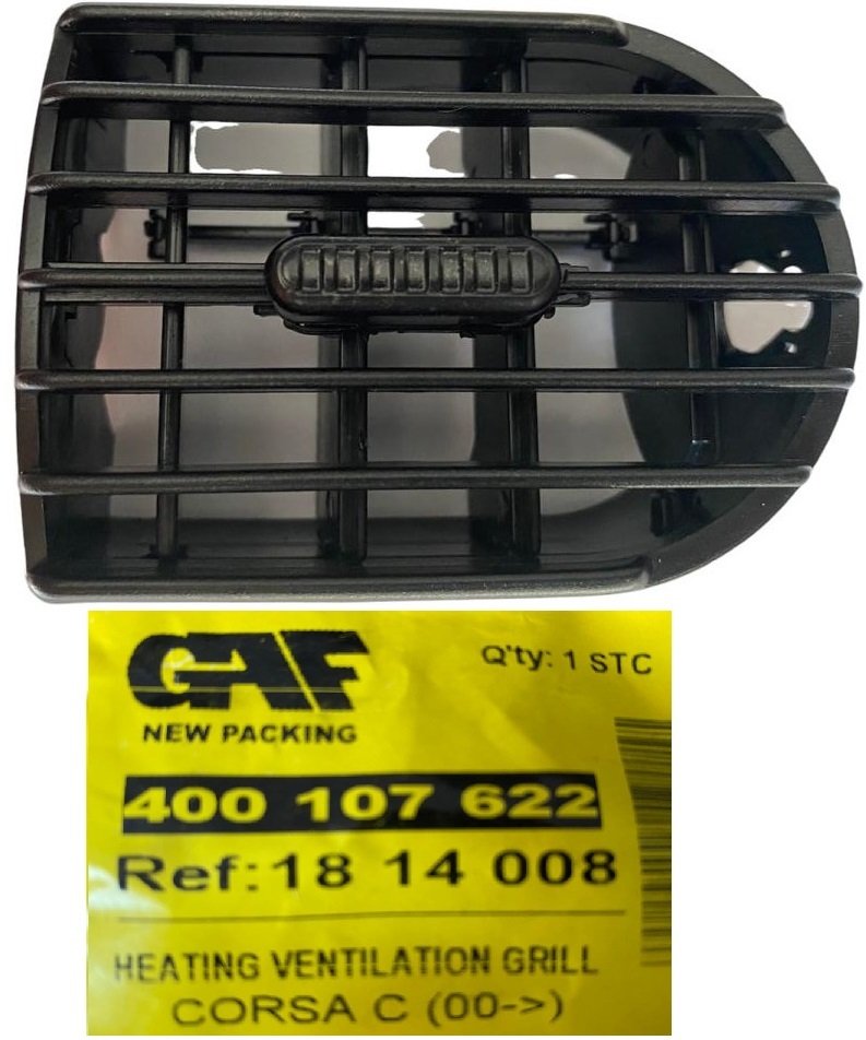 OPEL COMBO C KALORİFER İZGARASI,1814004