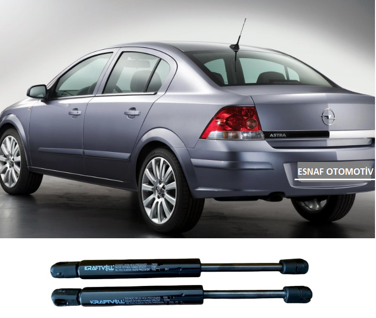 Opel Astra H Sedan Kasa Bagaj Amortisörü,93304730