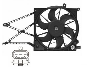 Opel Astra G Radyatör Fan Motoru Komple, Kale Marka,1341346