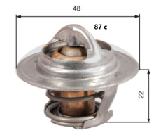 Opel Corsa B Yazlık termostat 1.4 8 Valf 87c,1338052