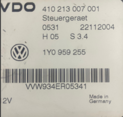 Convertible Roof Top ECU Kontrol Modülü 03-10 VW Beetle, 1Y0 959 255 C,410 213 00 001,VVW934ER05341