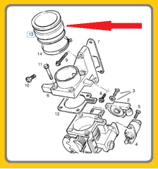 OPEL CORSA B EMME MANUFOLT ARA HORTUMU, 838276