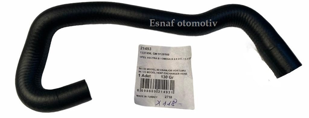 OPEL ZAFİRA  2.0 DİZEL  YAĞ SOĞUTUCUSU HORTUMU,1337456