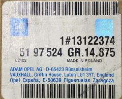 OPEL CORSA C ÖN EMMİYET KEMERİ,13122374,5197524