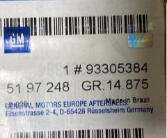 OPEL ASTRA H ÖN EMMİYET KEMERİ,93305383,93305384