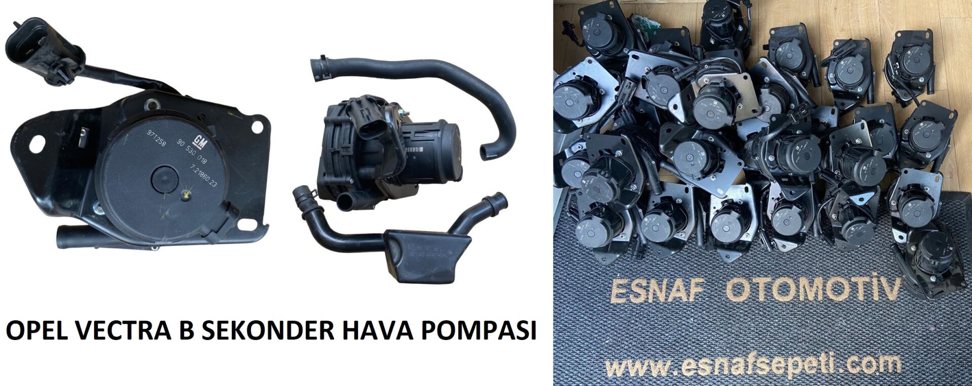 Opel Vectra B Hava Sekonder Pompası , 857053 , 90530018,90541130