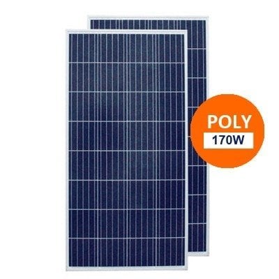 170W POLYKRİSTAL GÜNEŞ PANELİ