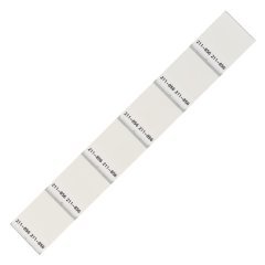 211-856 Smart Printer için; 15 x 22 mm; beyaz