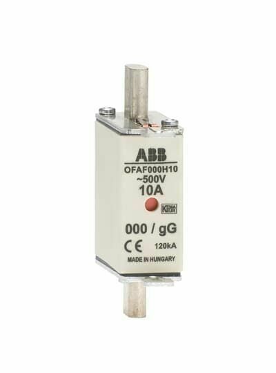 OFAF000H10 Bıçaklı Sigorta 10A