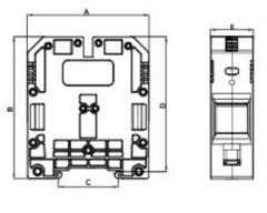 120mm² Vida Bağlantılı Ray Klemens