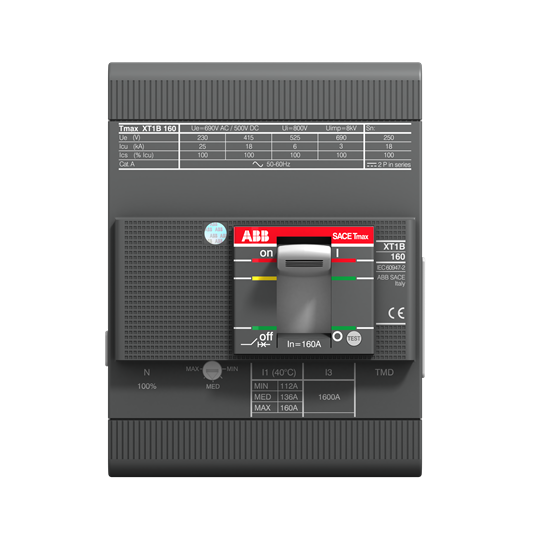 XT1N 160, TMD, In=63A, 4p - Tmax XT Kompakt Tip Devre Kesici