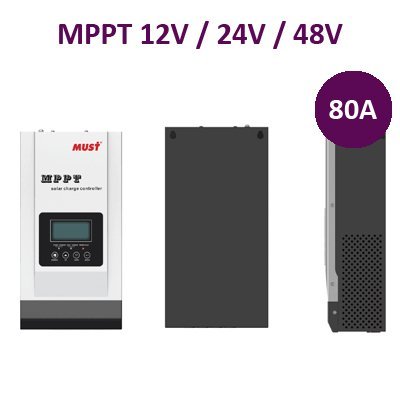 80A MPPT ŞARJ KONTROL CİHAZI