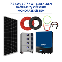 Lityum Akülü Solar Paket Sistem 3